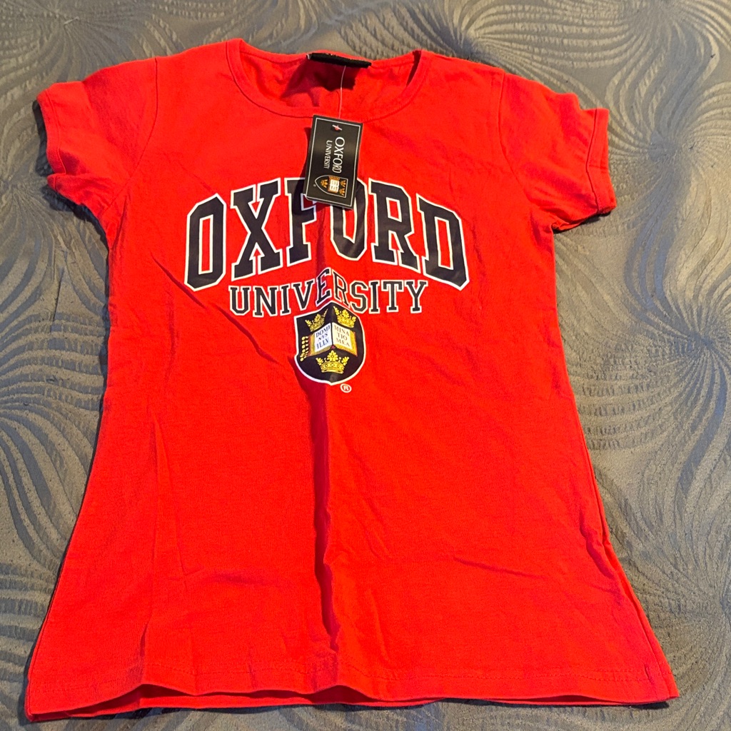 Oxford Red University Tee